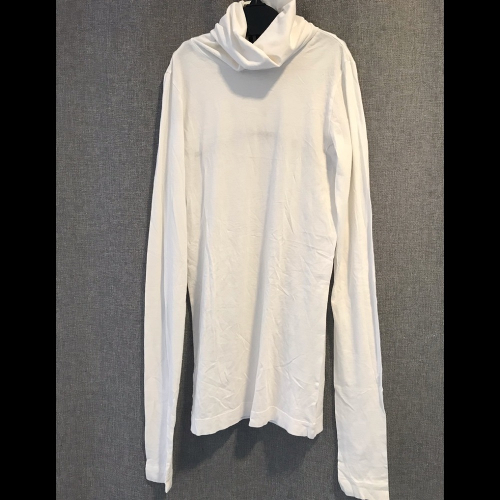 Theory Long Sleeve Turtleneck Shirt, Size Small